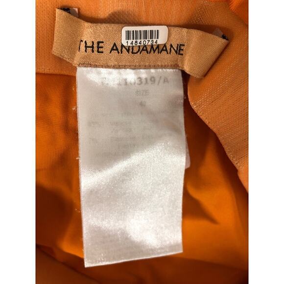 The Andamane Gisele Skirt Bodycon Arancione Orange Small - Picture 6 of 7